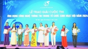 Phụ nữ Bảo Lộc xuất sắc đoạt giải Ba tại Cuộc thi ứng dụng CNTT trong sinh hoạt hội cấp trung ương