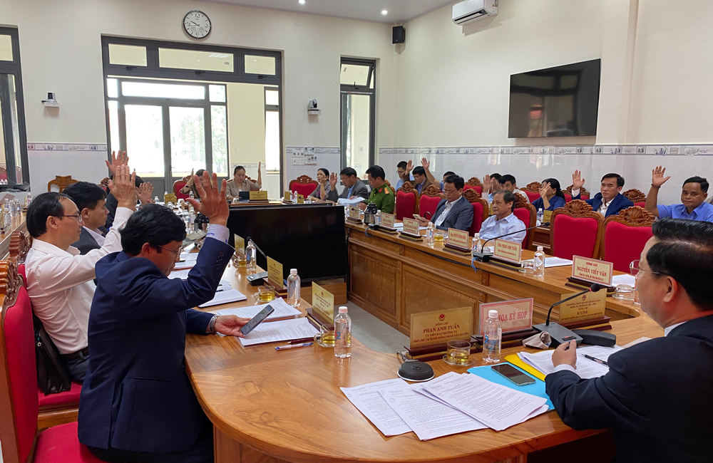 HĐND huyện Bảo Lâm tổ chức kỳ họp chuyên đề