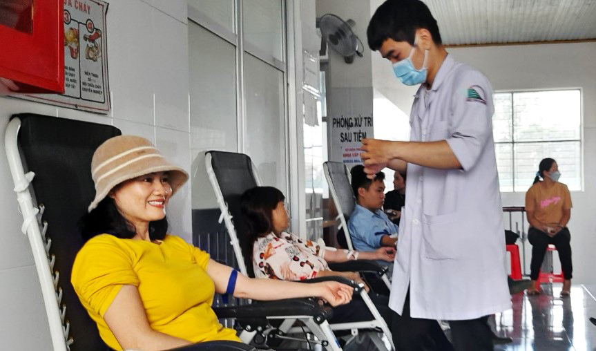 Bảo Lộc: Tiếp nhận 200 đơn vị máu tại Ngày hội hiến máu tình nguyện