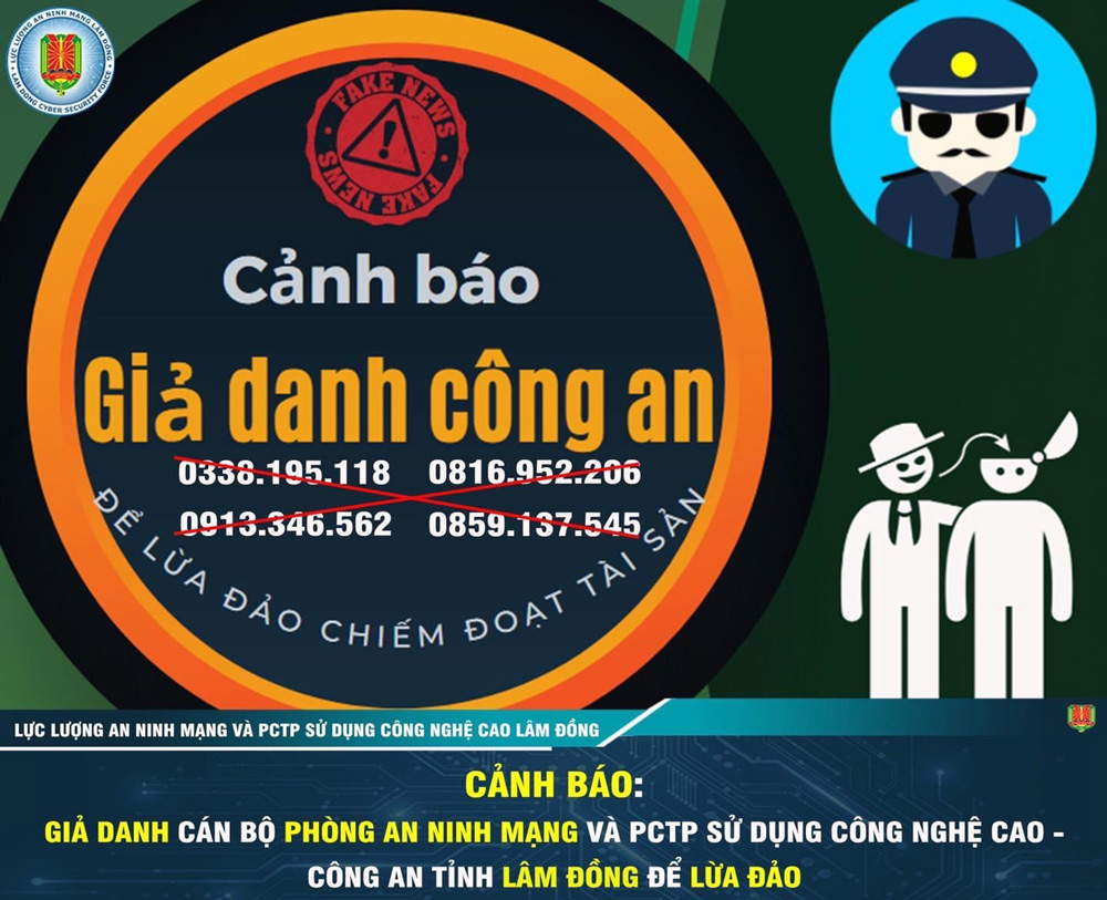 Ảnh Công an tỉnh Lâm Đồng cung cấp