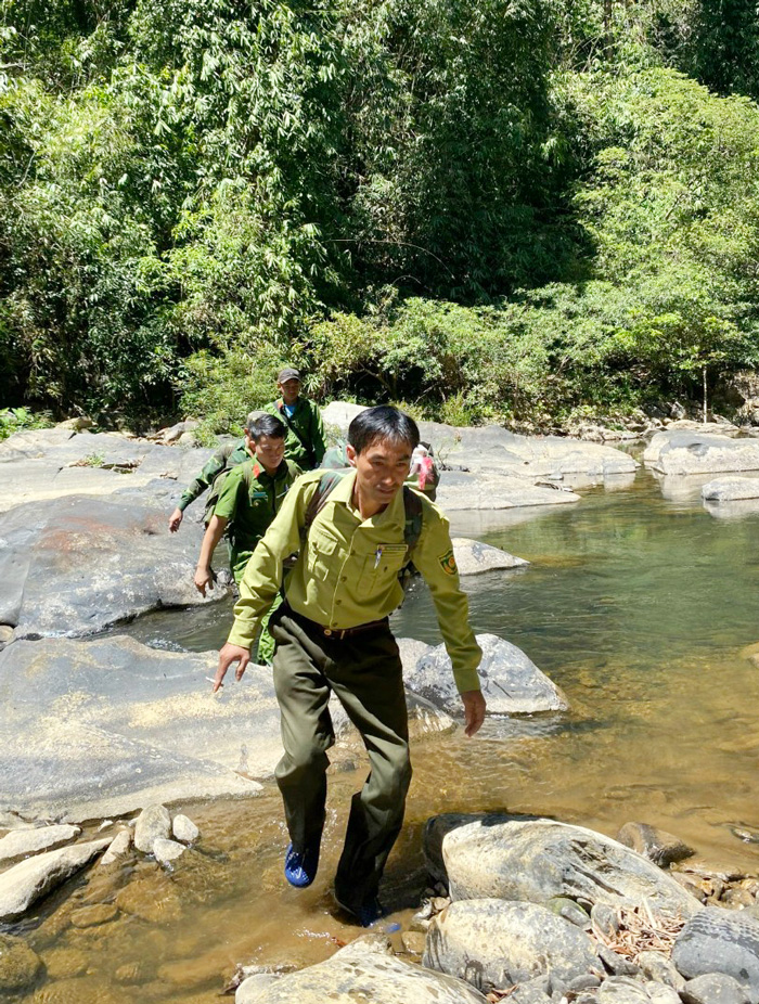 Các đơn vị chức năng huyện Cát Tiên tăng cường công tác phối hợp, tổ chức đi kiểm tra rừng thường xuyên