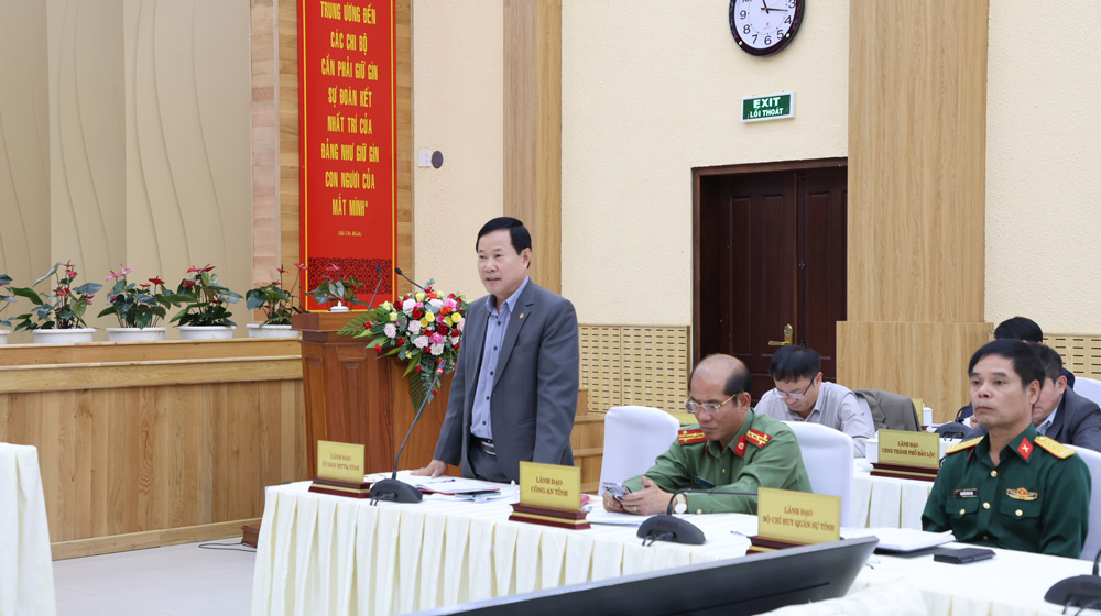 Ông Phạm Triều - Chủ tịch Ủy ban MTTQ Việt Nam tỉnh Lâm Đồng, đánh giá công tác điều hành của chính quyền qua thực tế giám sát của MTTQ