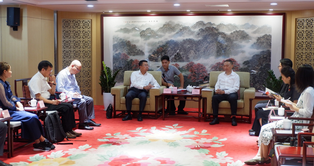 Đoàn công tác Lâm Đồng làm việc với Hiệp hội Xúc tiến Thương mại Quảng Đông
