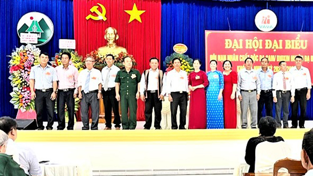 Ra mắt Ban Chấp hành nhiệm kỳ mới 2023-2028 của Hội Nạn nhân chất độc Da cam/Dioxin huyện Đạ Huoai