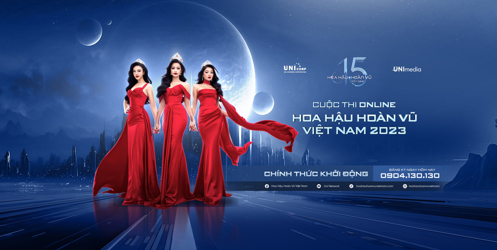 Cuộc thi Hoa hậu Hoàn vũ Việt Nam 2023 đã chính thức khởi động (ảnh Unimedia)