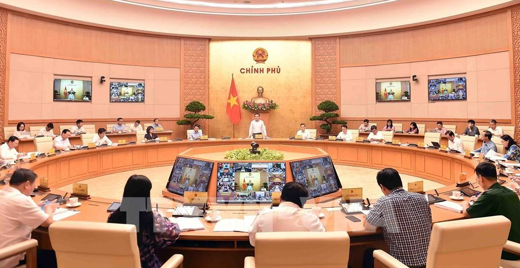 Phó Thủ tướng Chính phủ Trần Lưu Quang chủ trì Hội nghị. Ảnh TTXVN 