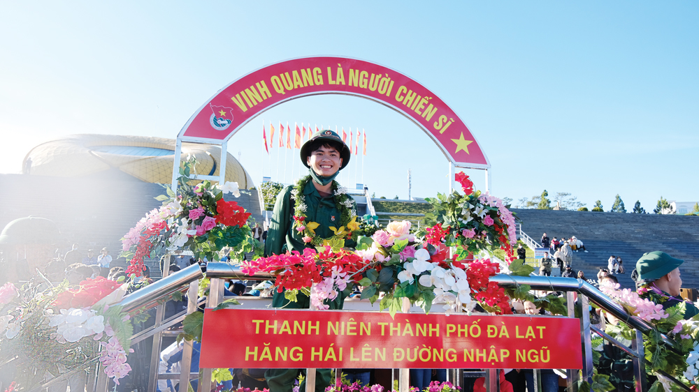 Từ năm 2016 đến nay, hơn 8 ngàn thanh niên ưu tú của tỉnh Lâm Đồng đã lên đường thực hiện nghĩa vụ quân sự