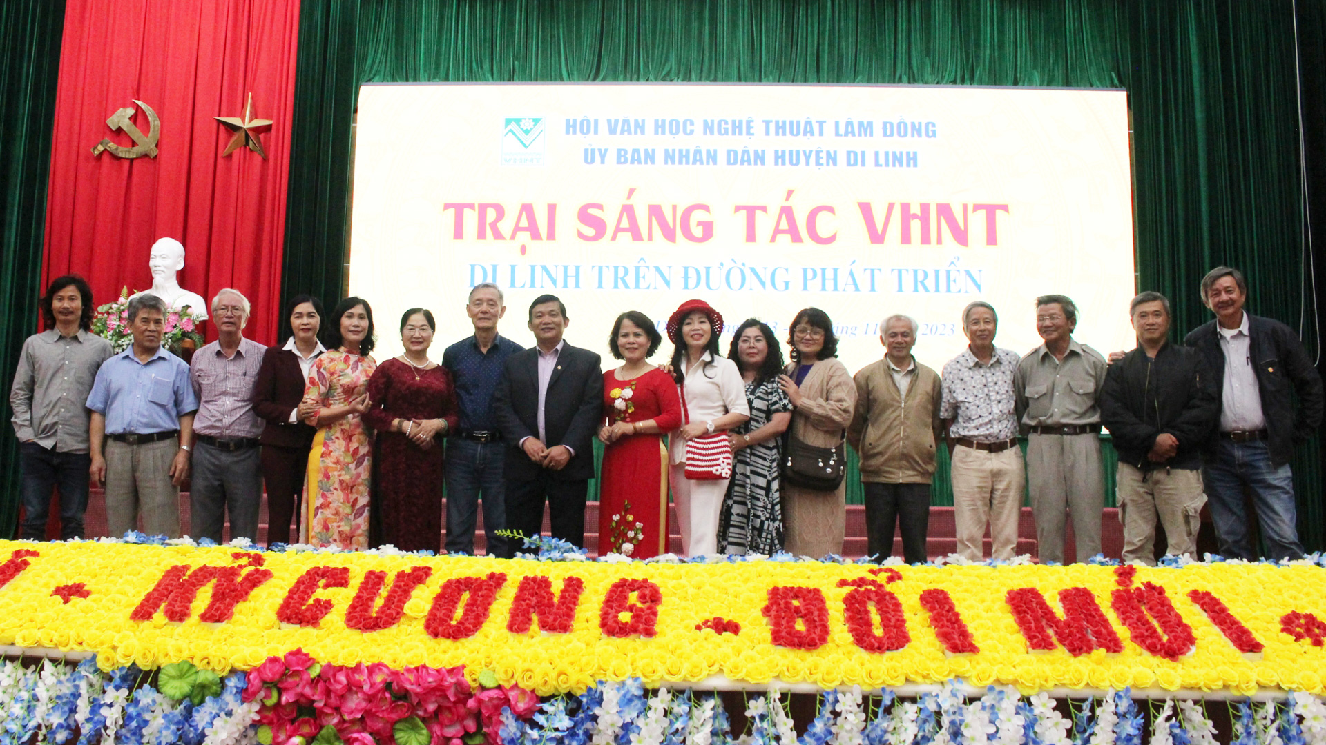 Tổ chức Trại Sáng tác VHNT tại huyện Di Linh