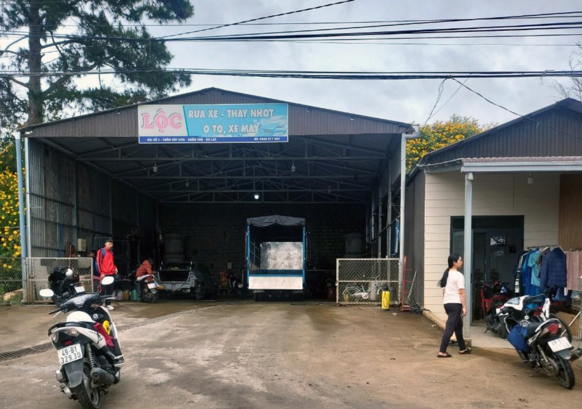 Đà Lạt: Yêu cầu kiểm tra công trình dưới chân kè taluy có nguy cơ sạt lở tại xã Xuân Thọ
