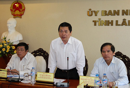 Bộ trưởng Bộ Công thương làm việc với tỉnh Lâm Đồng