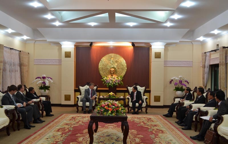 Lãnh đạo tỉnh tiếp đại sứ đặc mệnh toàn quyền Liên Bang Nga tại Việt Nam