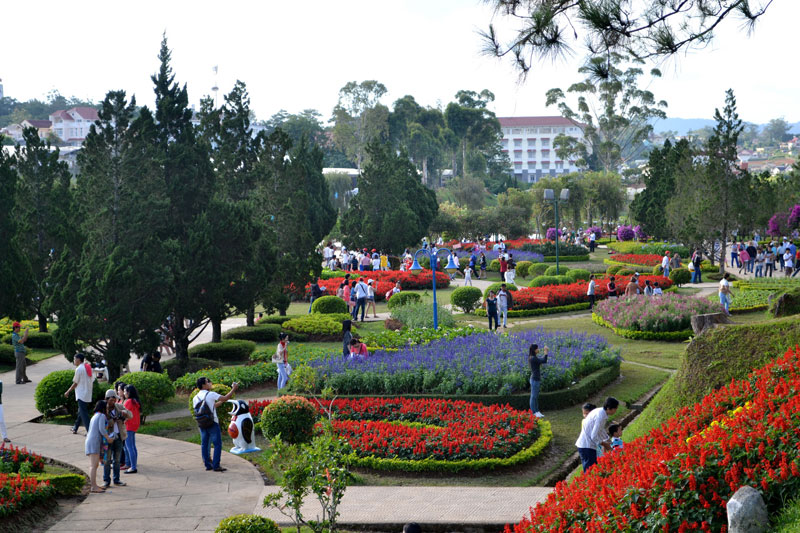 Hơn 112 ngàn lượt khách  đến Đà Lạt trong dịp 30/4- 1/5/2013