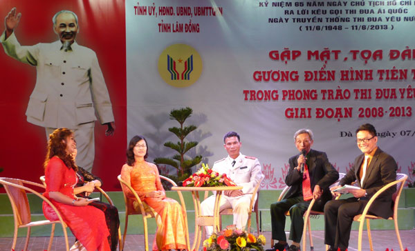 Gặp mặt, tọa đàm các điển hình tiên tiến trong phong trào thi đua yêu nước Lâm Đồng giai đoạn 2008 - 2013