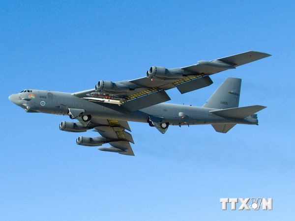 Máy bay B-52 Stratofortress. (Nguồn: AFP/TTXVN)