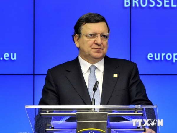 Chủ tịch EC, Jose Manuel Barroso. (Nguồn: AFP/TTXVN)