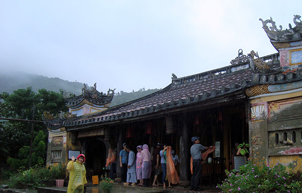 Chùa Hải Tạng - ngôi chùa cổ ở cù lao Chàm - được xây dựng vào năm 1735
