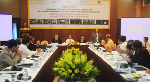 Hội thảo quốc tế về giám sát tài nguyên rừng