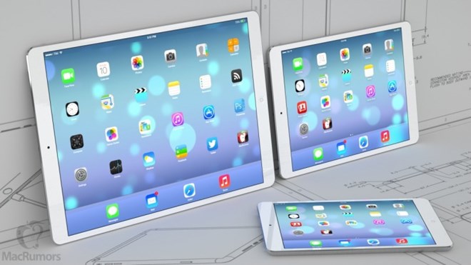 iPad Pro màn hình phủ nano bạc 12,9 inch sẽ ra mắt vào 2016?