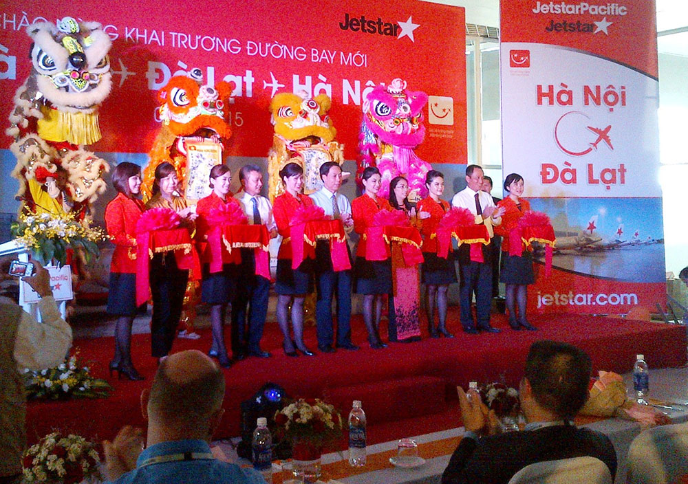 Jetstar Pacific khai trương đường bay giá rẻ Hà Nội - Đà Lạt