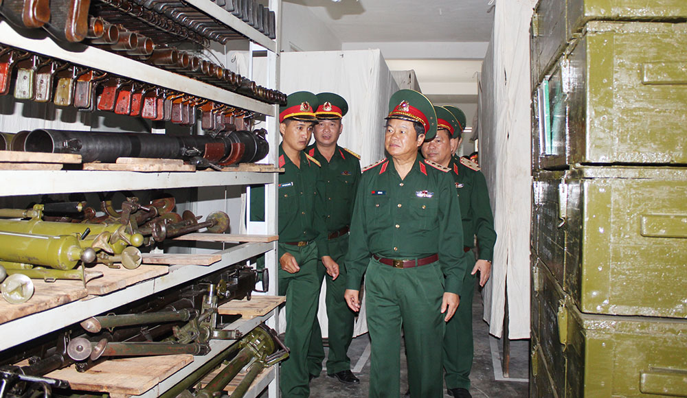 Tổng Tham mưu trưởng QĐNDVN kiểm tra công tác quốc phòng địa phương tại Lâm Đồng
