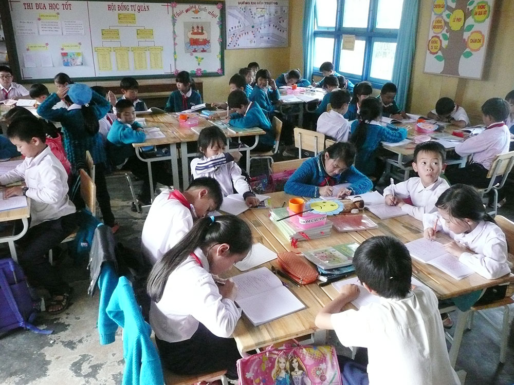 Học theo mô hình trường học mới tại Tiểu học Đa Thành - Đà Lạt