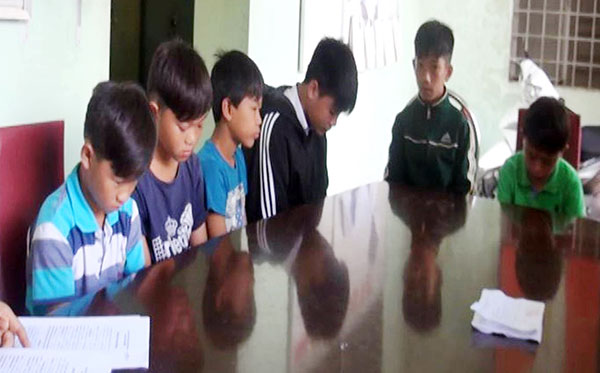  6 học sinh được Công an TP Bảo Lộc triệu tập để giáo dục, răn đe