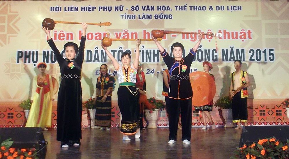 Phụ nữ tôn vinh văn hóa các dân tộc ở Lâm Đồng