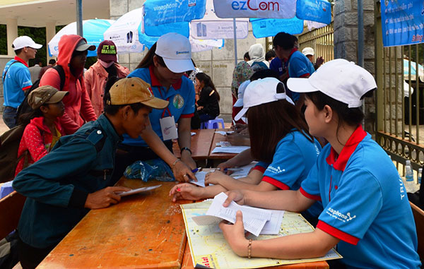 Thí sinh tham dự kỳ thi THPT quốc gia 2015 tại Lâm Đồng được toàn xã hội chăm lo và hỗ trợ