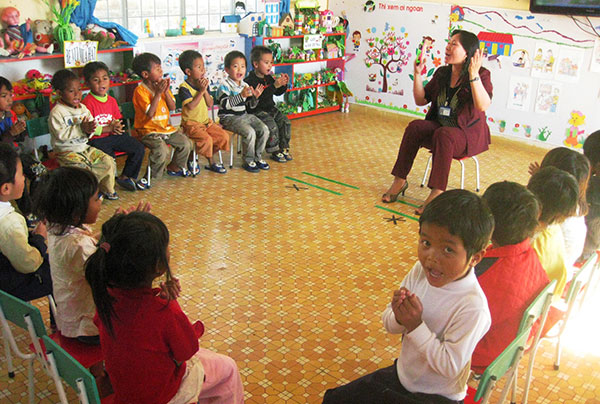 Giáo dục vùng DTTS huyện Lạc Dương luôn được quan tâm và đầu tư đáp ứng nhu cầu học tập của học sinh DTTS trên địa bàn
