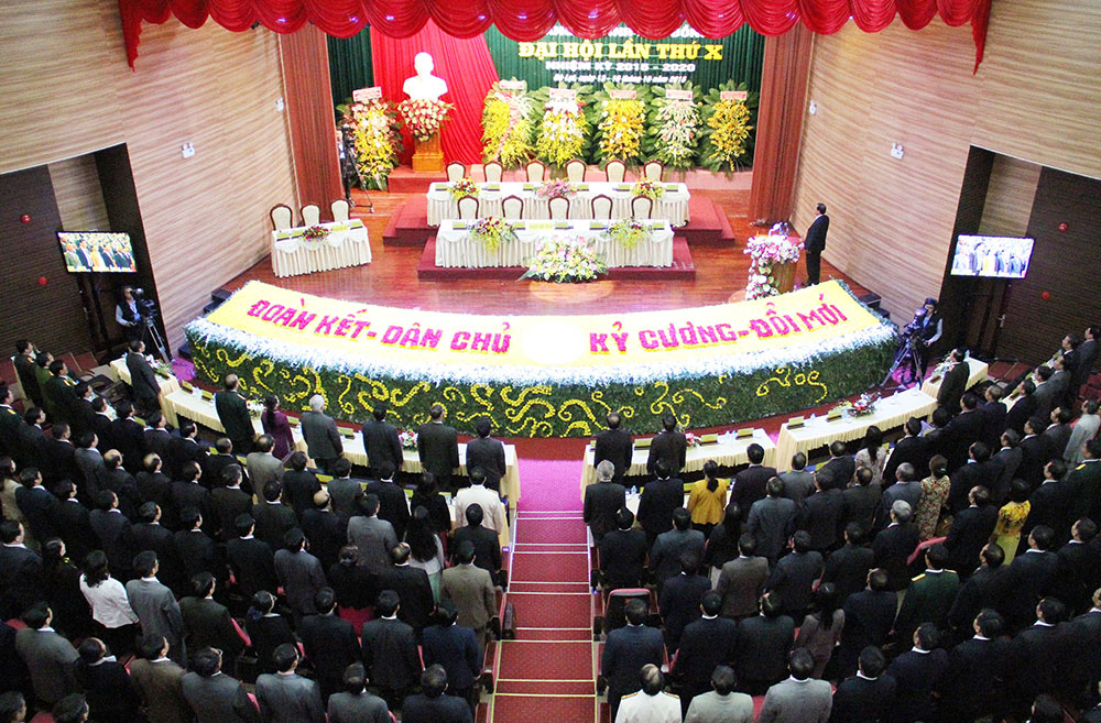 Đại hội đại biểu Đảng bộ tỉnh Lâm Đồng lần thứ X tổ chức phiên trù bị