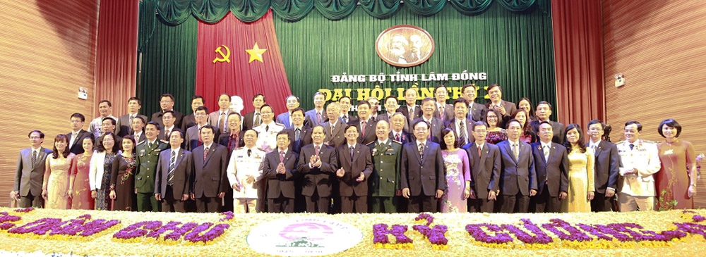 Danh sách Ban chấp hành Đảng bộ tỉnh Lâm Đồng khóa X, nhiệm kỳ 2015 - 2020