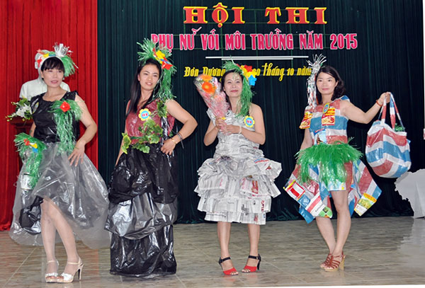 Đơn Dương tổ chức Hội thi phụ nữ với môi trường
