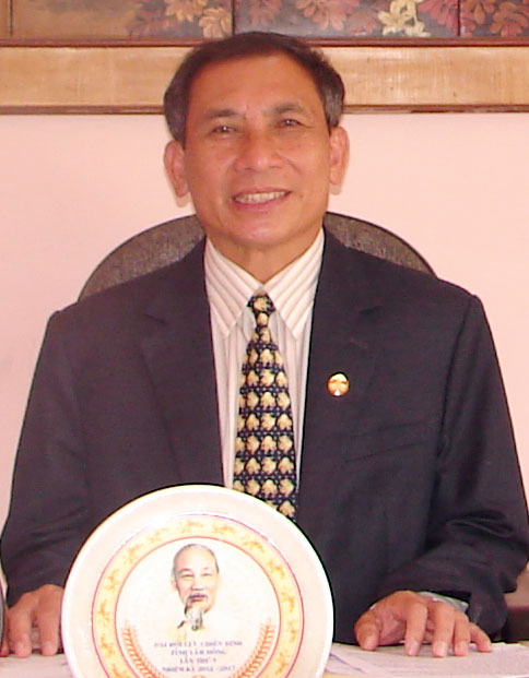 Ông Phạm Kim Khang - Chủ tịch Ủy ban MTTQ Việt Nam tỉnh Lâm Đồng