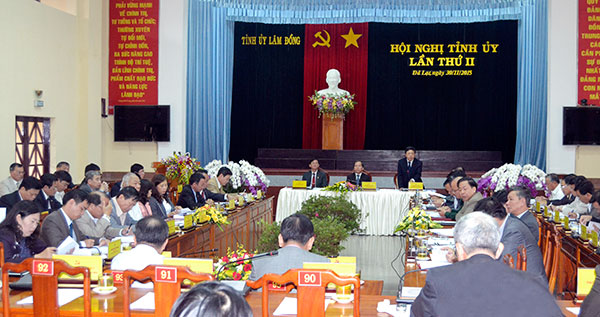 Hội nghị Tỉnh ủy lần thứ II
