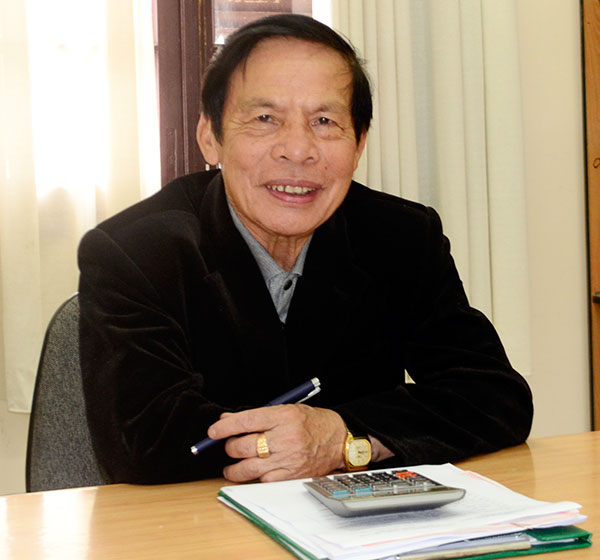 Ông Lý Quang Nhẫn - Chủ tịch Hội Khuyến học tỉnh Lâm Đồng khóa III, nhiệm kỳ 2010 - 2015