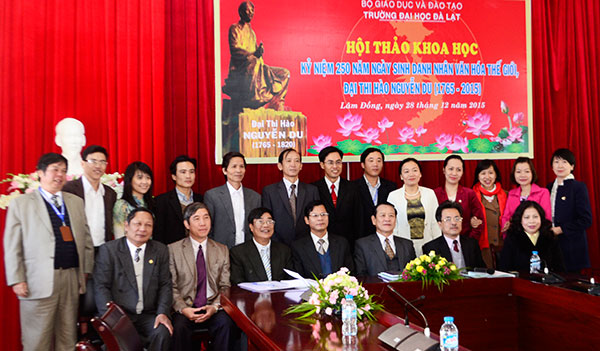 Hội thảo khoa học kỷ niệm 250 năm ngày sinh Danh nhân văn hóa thế giới, Đại thi hào Nguyễn Du