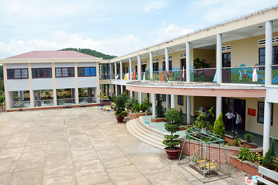 Trường mầm non Thăng Long, thị trấn Nam Ban, huyện Lâm Hà       