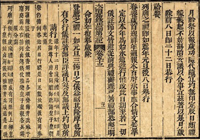 Ngày 30 tết, các vua triều Nguyễn làm lễ tuế trừ để đón một năm mới nhiều may mắn