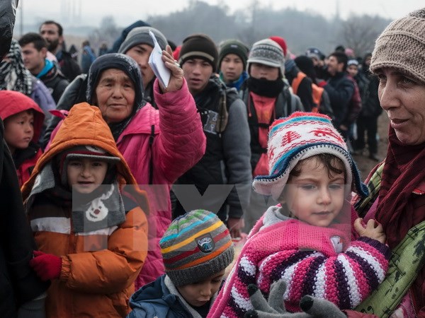 Dòng người tị nạn. (Nguồn: AFP/TTXVN)