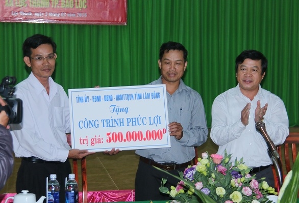 Chủ tịch UBND tỉnh chúc Tết các huyện Bảo Lâm, TP Bảo Lộc và Di Linh