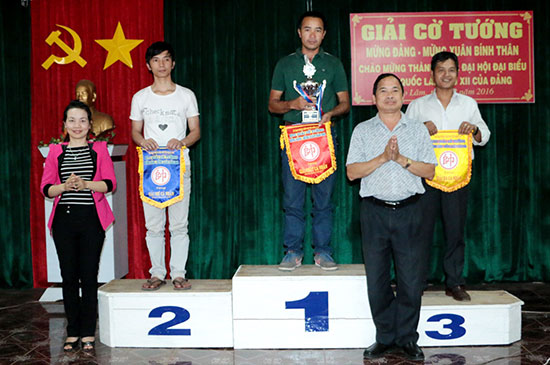 Bảo Lâm: 61 kỳ thủ tham gia Giải cờ tướng mừng Xuân Bính Thân