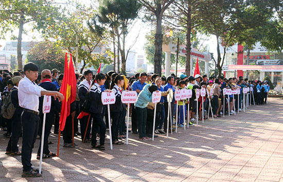 Bảo Lâm tổ chức Lễ ra quân Tháng Thanh niên