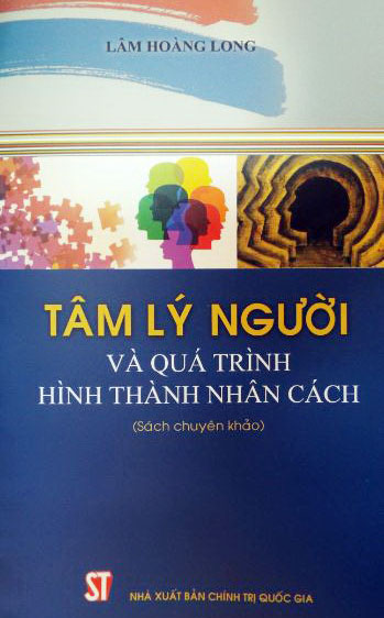 Bìa sách “Tâm lý người và quá trình hình thành nhân cách” của tác giả Lâm Hoàng Long