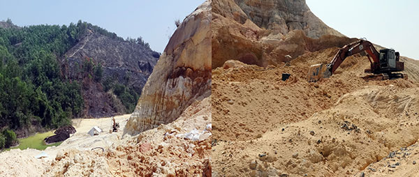 Dây dưa khai thác khoáng sản trái phép nhiều năm ở Lộc Tân