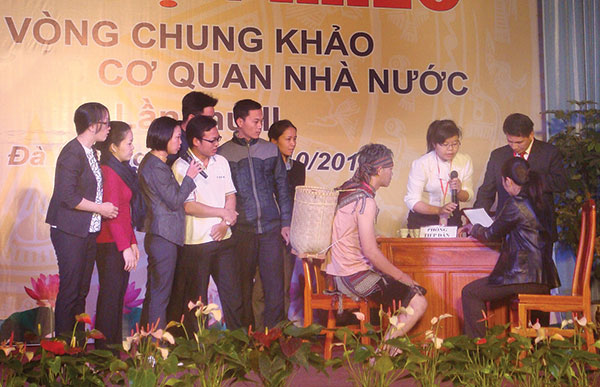 Tiểu phẩm của huyện Đam Rông tham gia hội thi “Dân vận khéo”