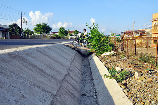 Thực trạng mương dọc tại khu vực xã Đinh Lạc (huyện Di Linh)