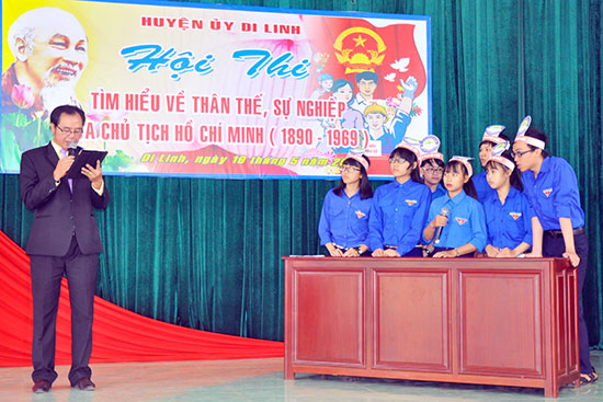 Di Linh: Hội thi tìm hiểu thân thế, sự nghiệp Chủ tịch Hồ Chí Minh