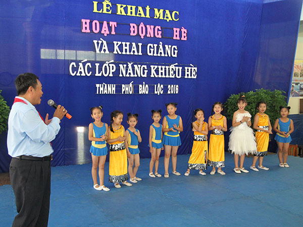 Bảo Lộc: Nhiều hoạt động hè bổ ích cho thanh thiếu nhi