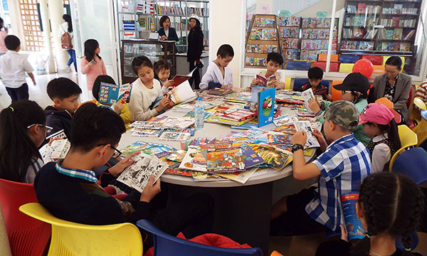 Sách và thư viện góp phần xây dựng xã hội học tập, môi trường học tập ngoài nhà trường và học tập suốt đời