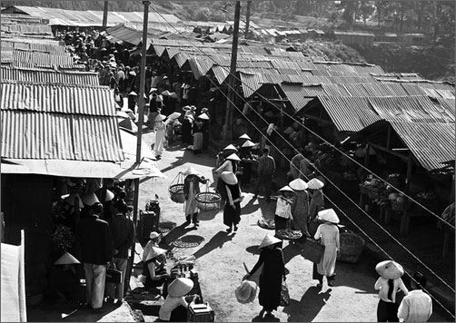Hình ảnh chợ cây Đà Lạt ngày xưa